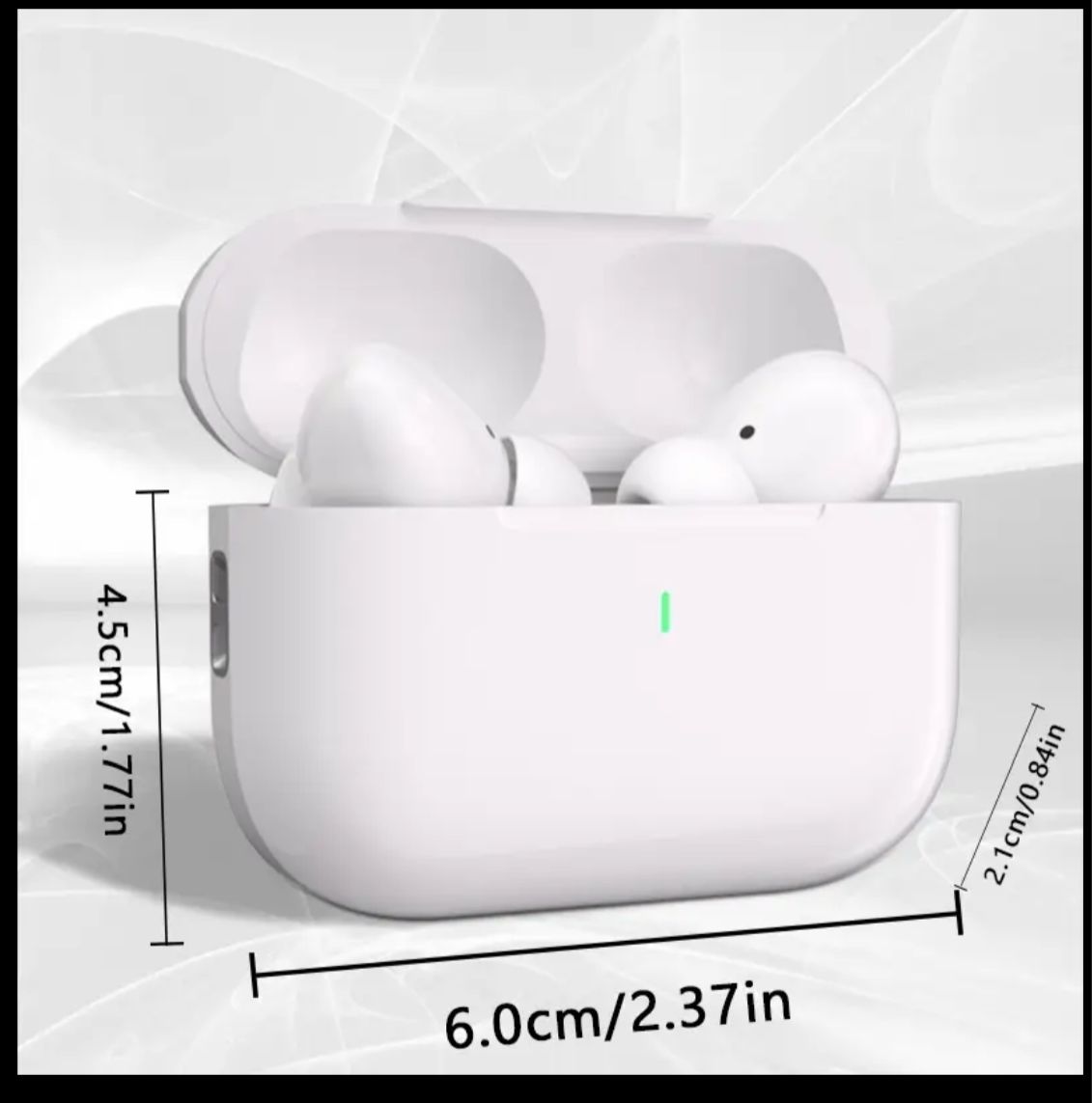 Airs pro auriculares inalámbricos TWS con ventana emergente a siri táctil