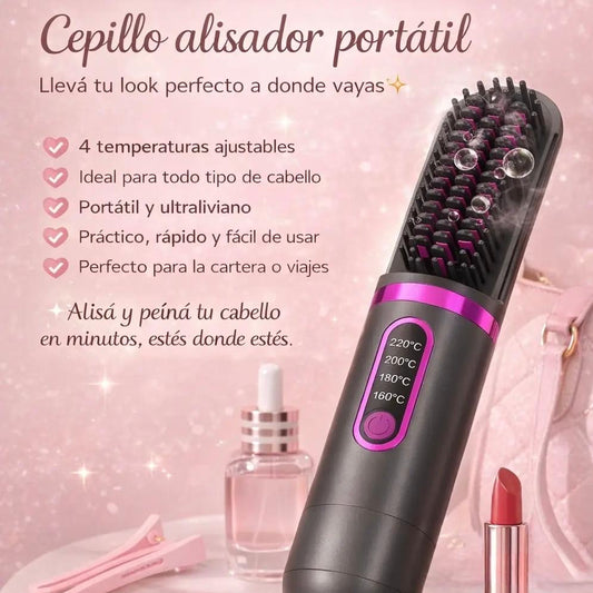 Cepillo secador inalámbrico
